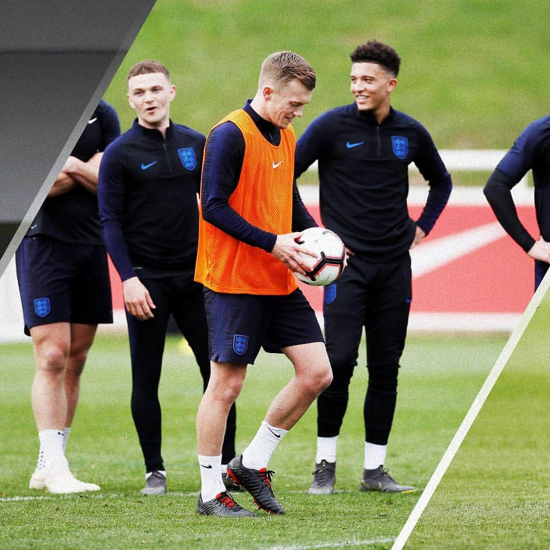 サウサンプトンFCさんのインスタグラム写真 - (サウサンプトンFCInstagram)「Tuning up for #ThreeLions duty! How much ♥️ for @prowsey16? #saintsfc #euro2020 #england」3月22日 3時03分 - southamptonfc