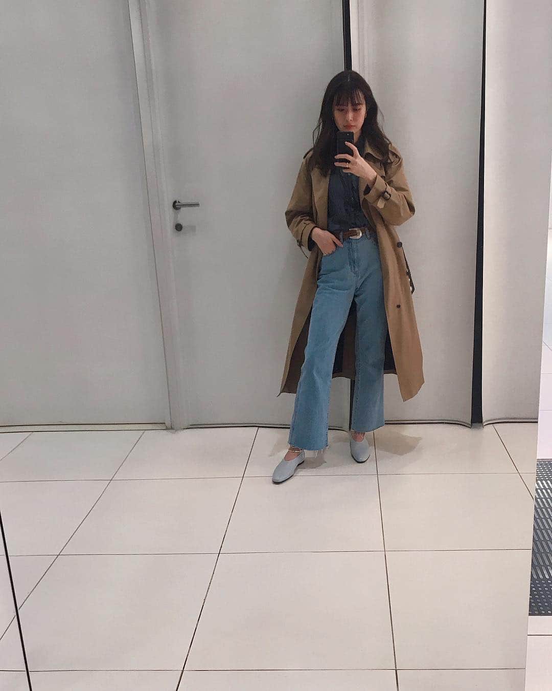 加納奈々美のインスタグラム：「私服💙  #isabelmarantetoile  #coel #jilsander」