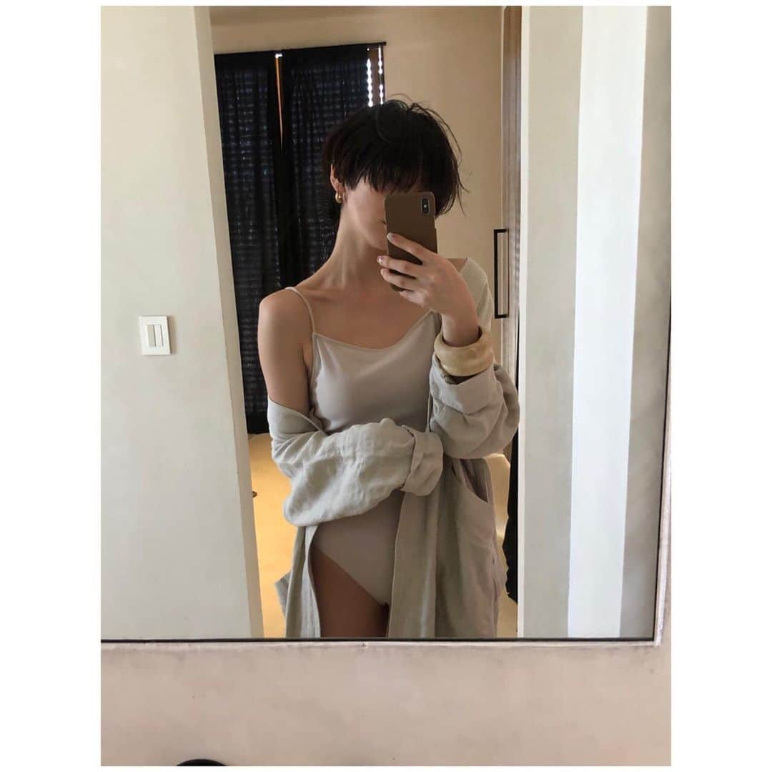 吉田怜香さんのインスタグラム写真 - (吉田怜香Instagram)「todayful / swimwear  3型とも、いい感じ◎ . 1つめのはまだサンプルで、水着用のニット素材。  ビキニタイプは、 ハイウエスト&スタンダードショーツsetの3ピース。 (15,000-  S/M  WHT・BRN・BLK)  ワンピースタイプはリネンガウンと⚪️ (14,500-  S/M  ECRU・CAM・KHA) . #メキシコ #トゥルム #よしだ_服 #よしだ_旅」3月21日 19時29分 - reikayoshida_