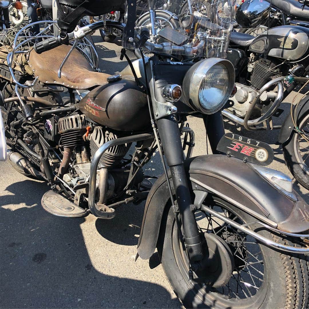 KIYOさんのインスタグラム写真 - (KIYOInstagram)「ジャパニーズもカッコいいぜ‼︎ #yamatoautobymeeting #ヤマトオートバイミーティング」3月21日 19時27分 - kiriko009