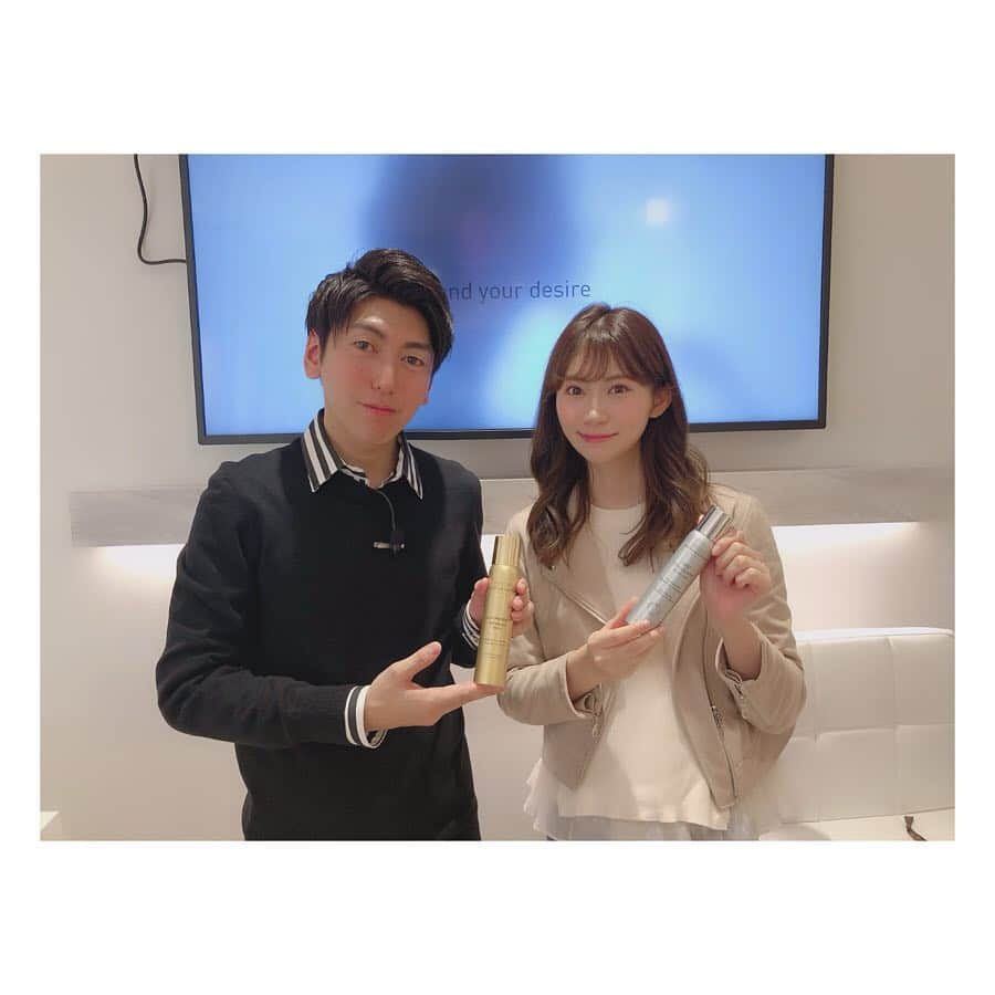 後藤理沙子さんのインスタグラム写真 - (後藤理沙子Instagram)「松坂屋名古屋店南館2Fに新しくできたフロア「KiKiYOCOCHO」の【ESTHEDERM】へ❤ メイクアップアーティストの立石哲也さんのメイクショー見てきました！ 肌細胞研究に特化したブランドで、幅広いお肌の悩みを解決してくれる商品がたくさんあって私も狙ってる商品たくさん、、😈♡夢のような空間だったな〜！ * #kikiyococho  #ESTHEDERM #エステダム  #オスモクリーン #美容  #beauty  #名古屋 #栄 #lotion」3月21日 20時01分 - risako_goto