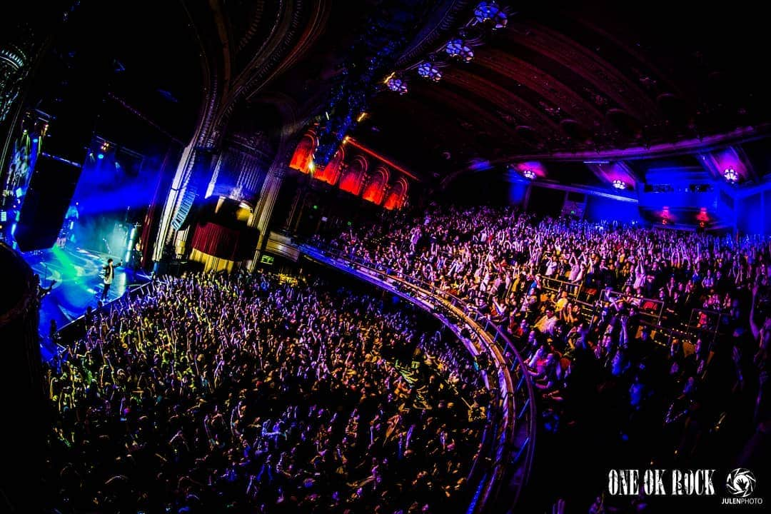 ONE OK ROCKさんのインスタグラム写真 - (ONE OK ROCKInstagram)「San Francisco!  photo by @julenphoto  #ONEOKROCK #EyeoftheStorm」3月21日 21時02分 - oneokrockofficial