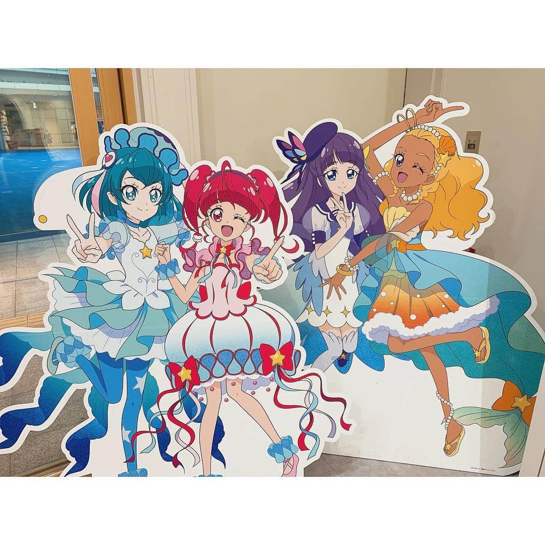 のインスタグラム：「#プリキュア #プリティストア 名古屋出張店inオアシス21 . やっぱりプリティストアは可愛いとキラキラがいっぱいの世界だった…💕✨ . プリキュアとか、セーラームーンとか私の大好きなおジャ魔女どれみとか…本当に女の子の"大好き"と"憧れ"がいっぱい詰まってる…素敵すぎる… . . 今度は姪っ子ちゃん連れて行きたいなぁ〜☺️💕 . . #SKE48 #idol  #二次元同好会 #anime #アニメ  #スタートゥインクルプリキュア  #instagood」