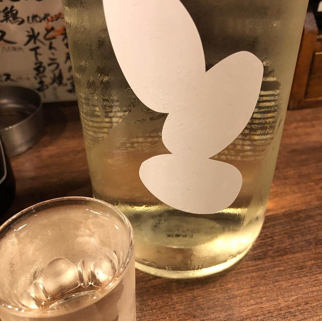 のインスタグラム：「数年後にキますよこの酒！なんて話をしつつ、Ohmine Junmai 3grain #大嶺酒造 #高円寺 #ホッピーはチェイサー」