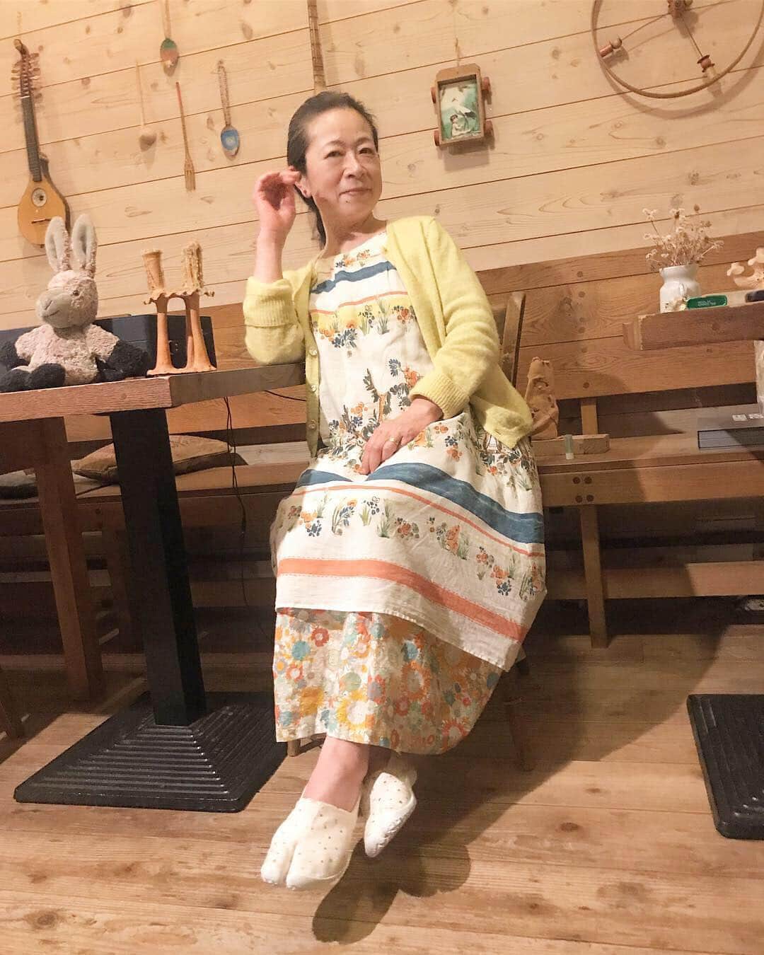 松本野々歩さんのインスタグラム写真 - (松本野々歩Instagram)「今日の母 #みじゃコーデ」3月21日 22時51分 - nonohoms