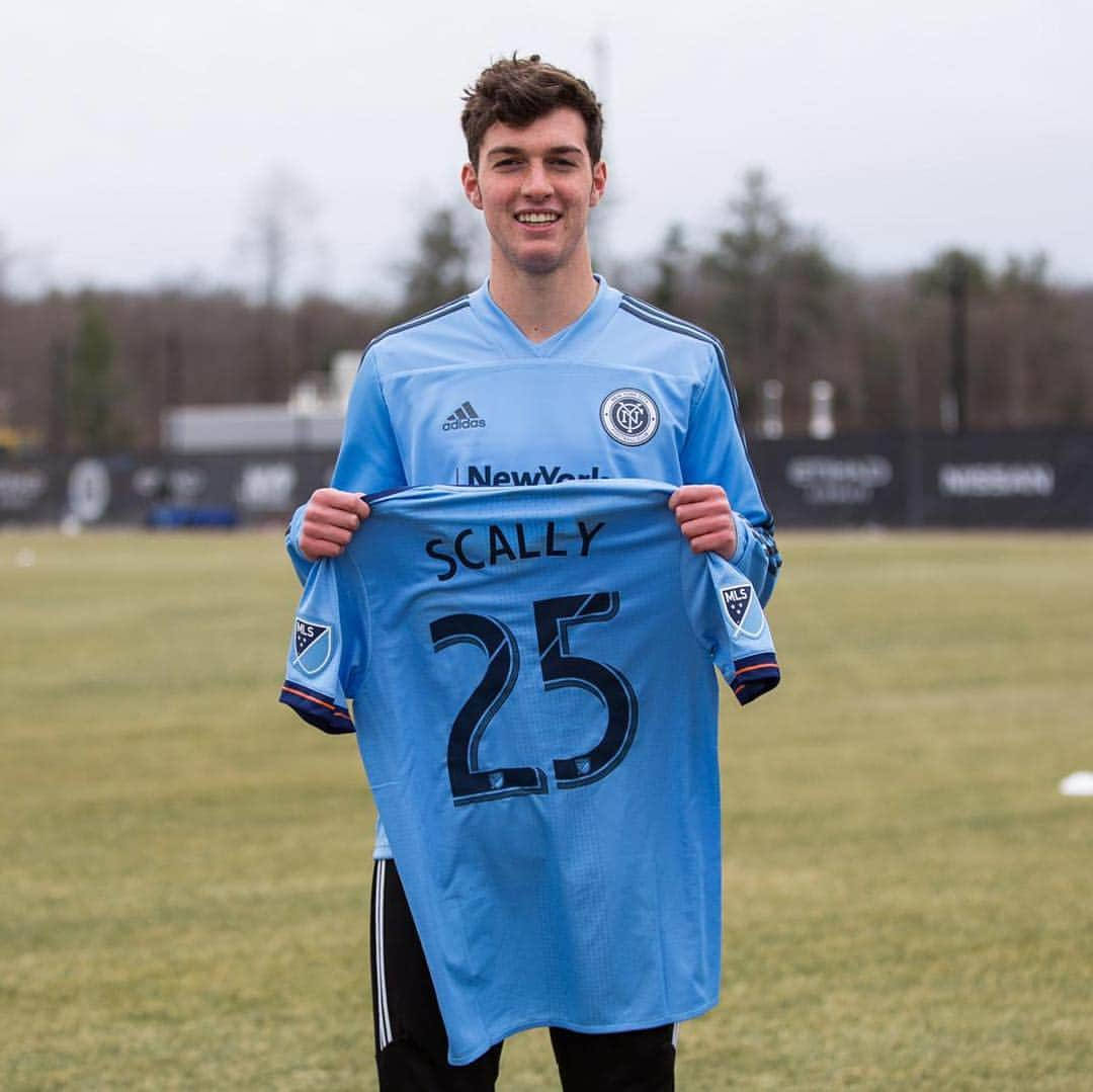 ニューヨーク・シティFCさんのインスタグラム写真 - (ニューヨーク・シティFCInstagram)「One year ago today we signed @jjscally_3 from the #NYCFCAcademy as the second Homegrown signing in club history 👕 #NYCFC #tbt」3月21日 22時44分 - nycfc