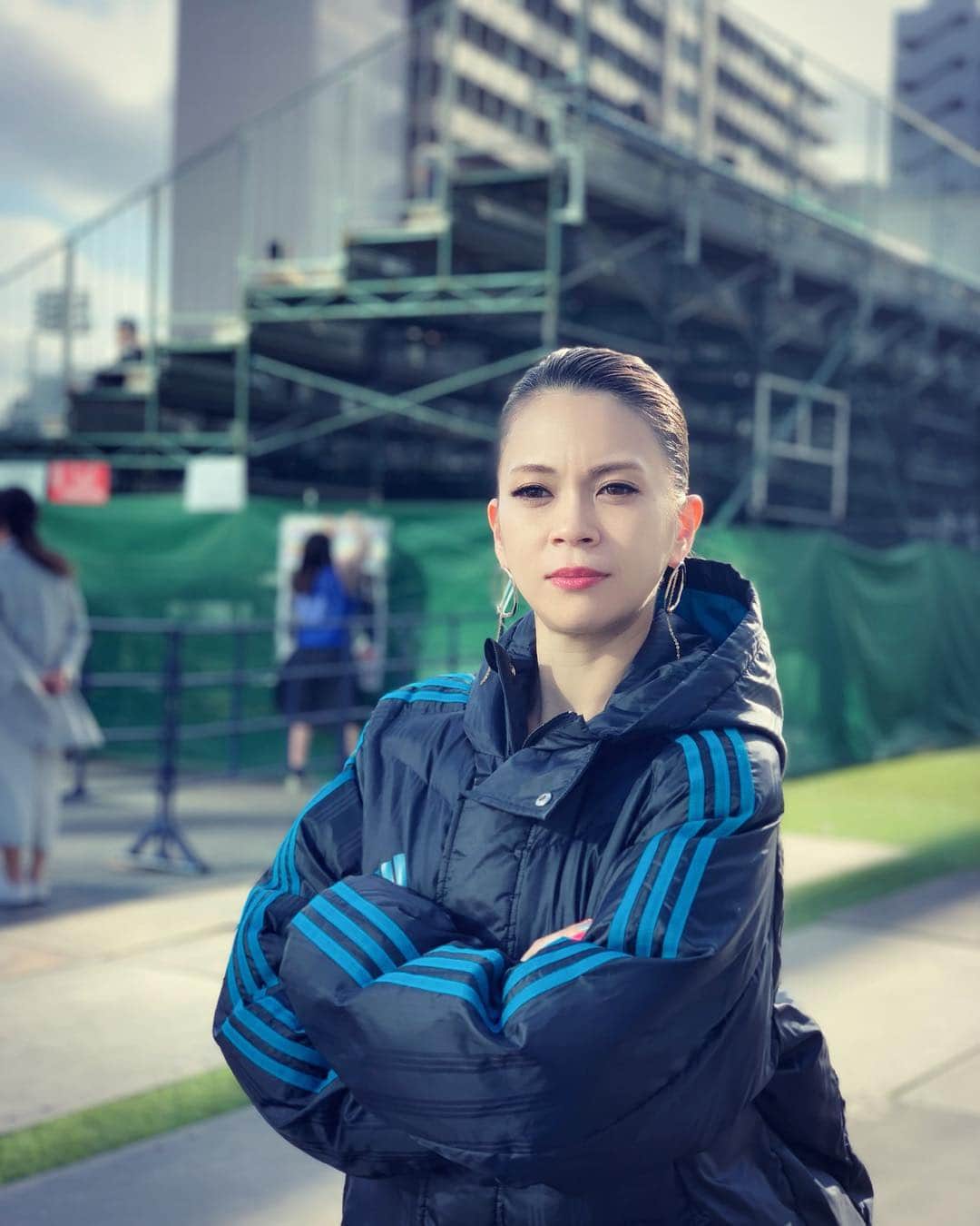小柳ゆきのインスタグラム：「本日はIBSAブラインドサッカーワールドグランプリで国歌独唱をさせて頂きました！ . . 日本チーム勝利！おめでとうございます✨」