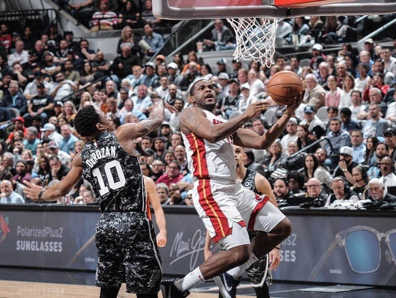 Miami HEATさんのインスタグラム写真 - (Miami HEATInstagram)「#SanAntonioSweep!  With Wednesday night's #HEATwin the squad completed the season sweep of the Spurs for only the 3rd time in franchise history (1996-97, 2012-13). Additionally, your Miami HEAT become the 1st NBA Eastern Conference team this season to complete the #SanAntonioSweep.」3月21日 23時00分 - miamiheat