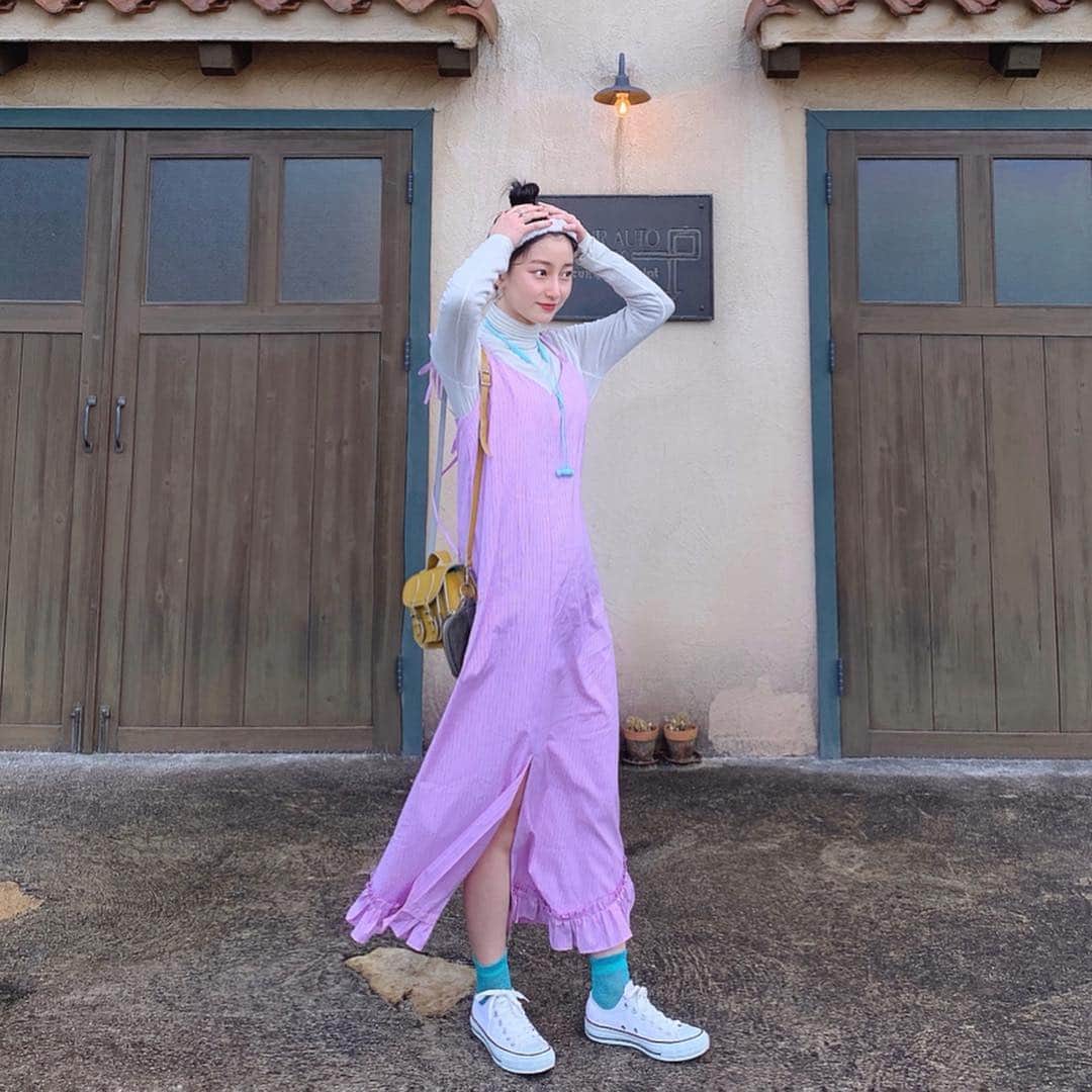 梅村奈央さんのインスタグラム写真 - (梅村奈央Instagram)「#うめしふく 展示会で予約してた服が届いたので早速着ました💟あきさんが作る服は本当に可愛い(T-T) ・ #cherietokyo #beatsbydre #zatchels #toneselectgoods #dholicsnap」3月21日 23時04分 - umemuranao