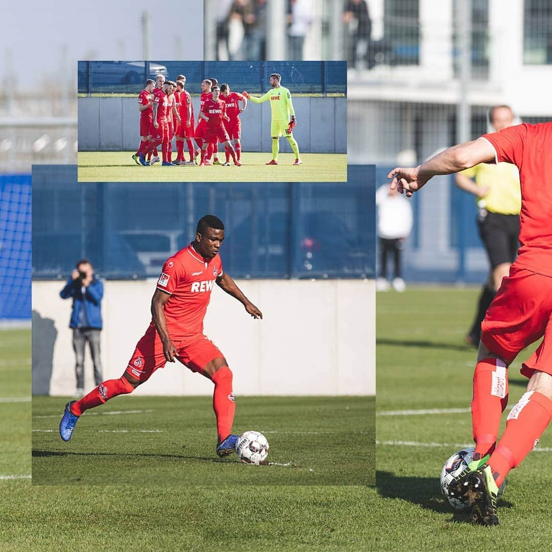 1.FCケルンさんのインスタグラム写真 - (1.FCケルンInstagram)「Abpfiff! Der #effzeh unterliegt dem SC Paderborn im Testspiel. Die Tore für den FC erzielten Louis Schaub (2) und @jhoncordoba9.  __ #SCPKOE 5:3 (90.)」3月22日 0時16分 - fckoeln