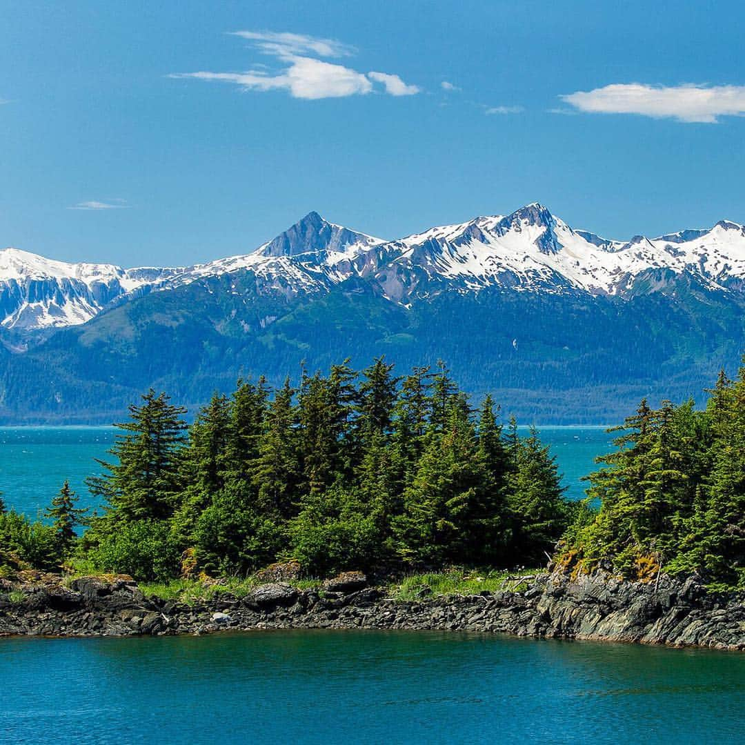 National Geographic Travelさんのインスタグラム写真 - (National Geographic TravelInstagram)「Photo by @stephen_matera | (swipe to see the full image) The Chilkat Moutains rise above Lynn Canal near Eagle River about 20 miles North of Juneau, Southeast Alaska. Lynn Canal runs about 90 miles from the Chilkat River to Stephens Passage and at 2,000' deep, it is the deepest fjord in North America outside of Greenland. Follow me @stephen_matera for more images like this from Alaska and around the world. #SEAlaska #wilderness #lynncanal」3月22日 1時02分 - natgeotravel