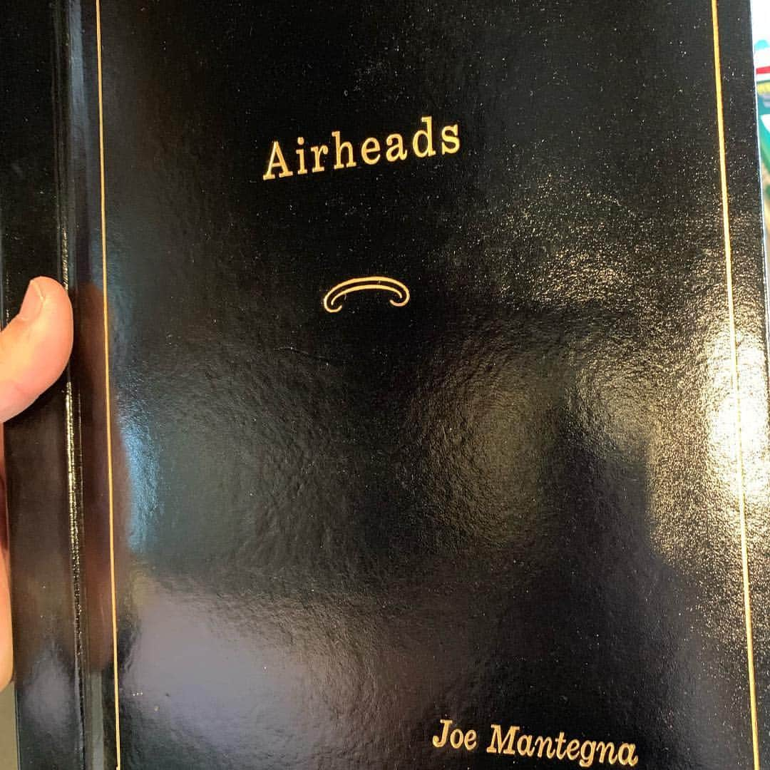 ジョー・マンテーニャさんのインスタグラム写真 - (ジョー・マンテーニャInstagram)「My script from Airheads. #tbt」3月22日 1時06分 - joemantegna