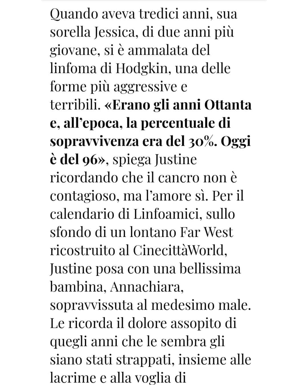 ジャスティン・マッテラさんのインスタグラム写真 - (ジャスティン・マッテラInstagram)「Grazie a @linfoamici e @sabrinalagana per l'opportunità di partecipare. Il cancro non è contagioso, l'amore sì. Jessica @jetpebbles , I love you. Grazie a @vanityfairitalia per l'intervista. Ph @gianlucasarago」3月22日 1時21分 - justineelizabethmattera