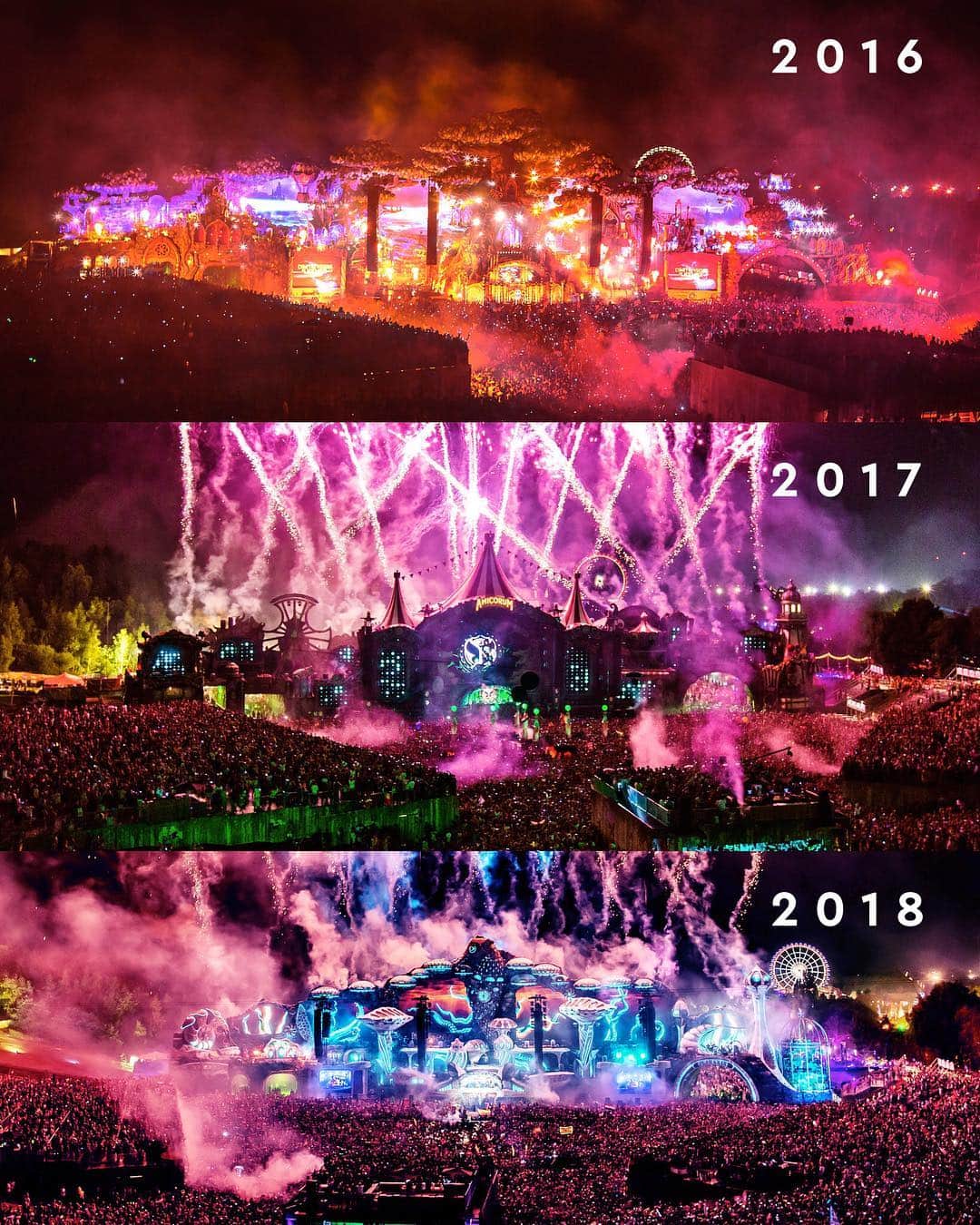 Dimitri Vegas & Like Mikeさんのインスタグラム写真 - (Dimitri Vegas & Like MikeInstagram)「Can’t wait to be smashing @tomorrowland again this summer! Which set of the last 3 years did you like most?」3月22日 1時26分 - dimitrivegasandlikemike