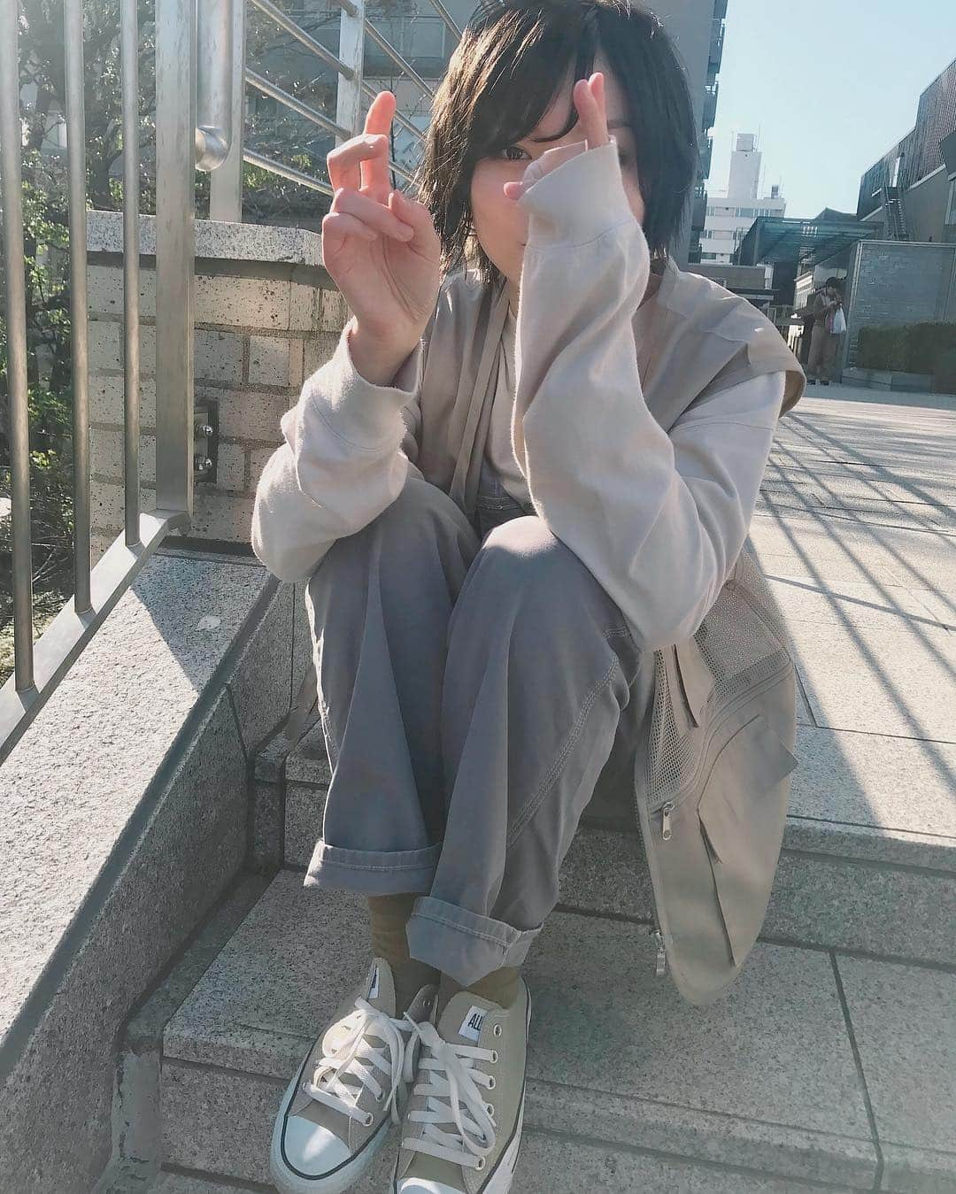 太田夢莉さんのインスタグラム写真 - (太田夢莉Instagram)「✌︎(　˙-˙　)✌︎」3月22日 1時27分 - yustagram12