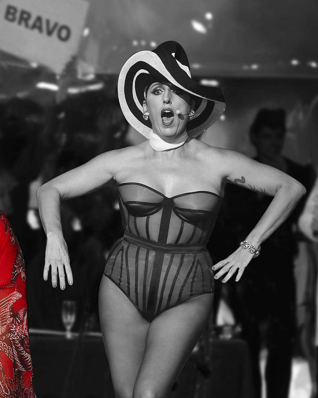 のインスタグラム：「La vie en Rossy. @Rossydpalma will be part of the @jpgfashionfreakshow for 12 special performances at the Folies Bergère from March 21th to 31th 2019. Book your tickets! #JPGFashionFreakShow Photographed by #PatriceStable.」