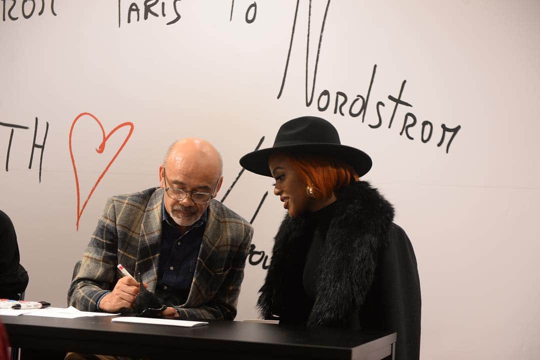 Nordstromさんのインスタグラム写真 - (NordstromInstagram)「From Paris to Nordstrom with ❤️. Thank you @louboutinworld for an amazing week & to our fabulous customers for helping us welcome this iconic designer to each of your cities! #nordstromtopanga #nordstromnashville #nordstromchi  #christianlouboutin」3月22日 11時35分 - nordstrom