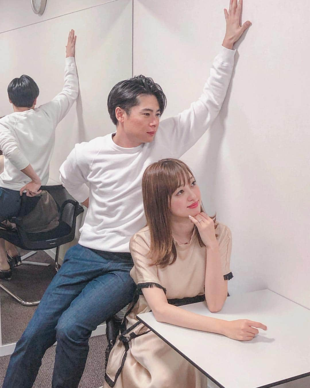 菊地亜美さんのインスタグラム写真 - (菊地亜美Instagram)「feat. YOSHIMURA兄さん☄️ #カッコつけたがる道産子」3月22日 12時20分 - amikikuchi0905