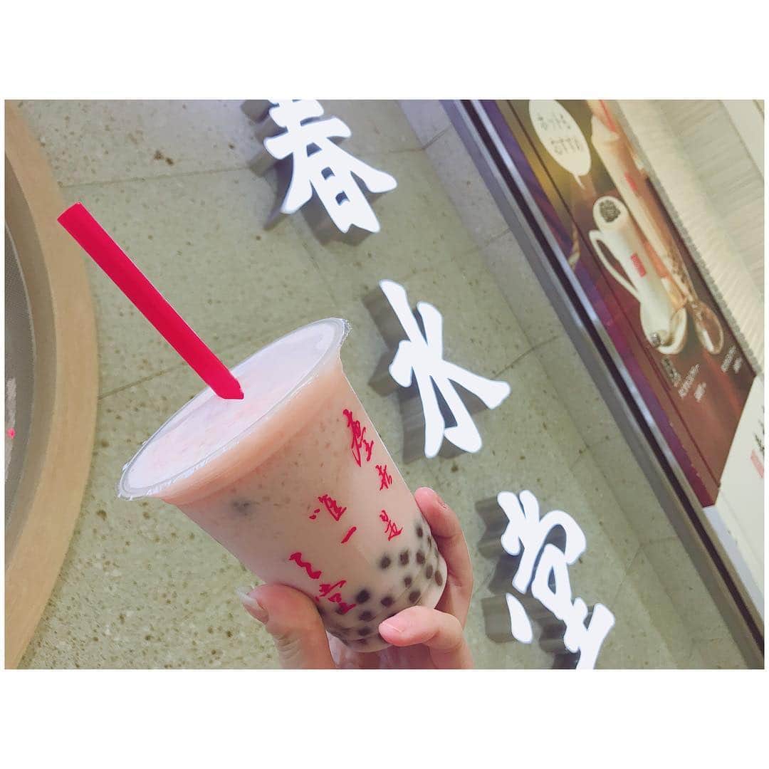 有明ゆなさんのインスタグラム写真 - (有明ゆなInstagram)「ひさしぶりに タピオカ飲んだ〜！ 桜は甘くてビックリした(ﾟωﾟ)笑笑 . . . . #タピオカ #春水堂 #春水堂タピオカ #桜 #甘い #季節」3月22日 12時54分 - ariake_yuna