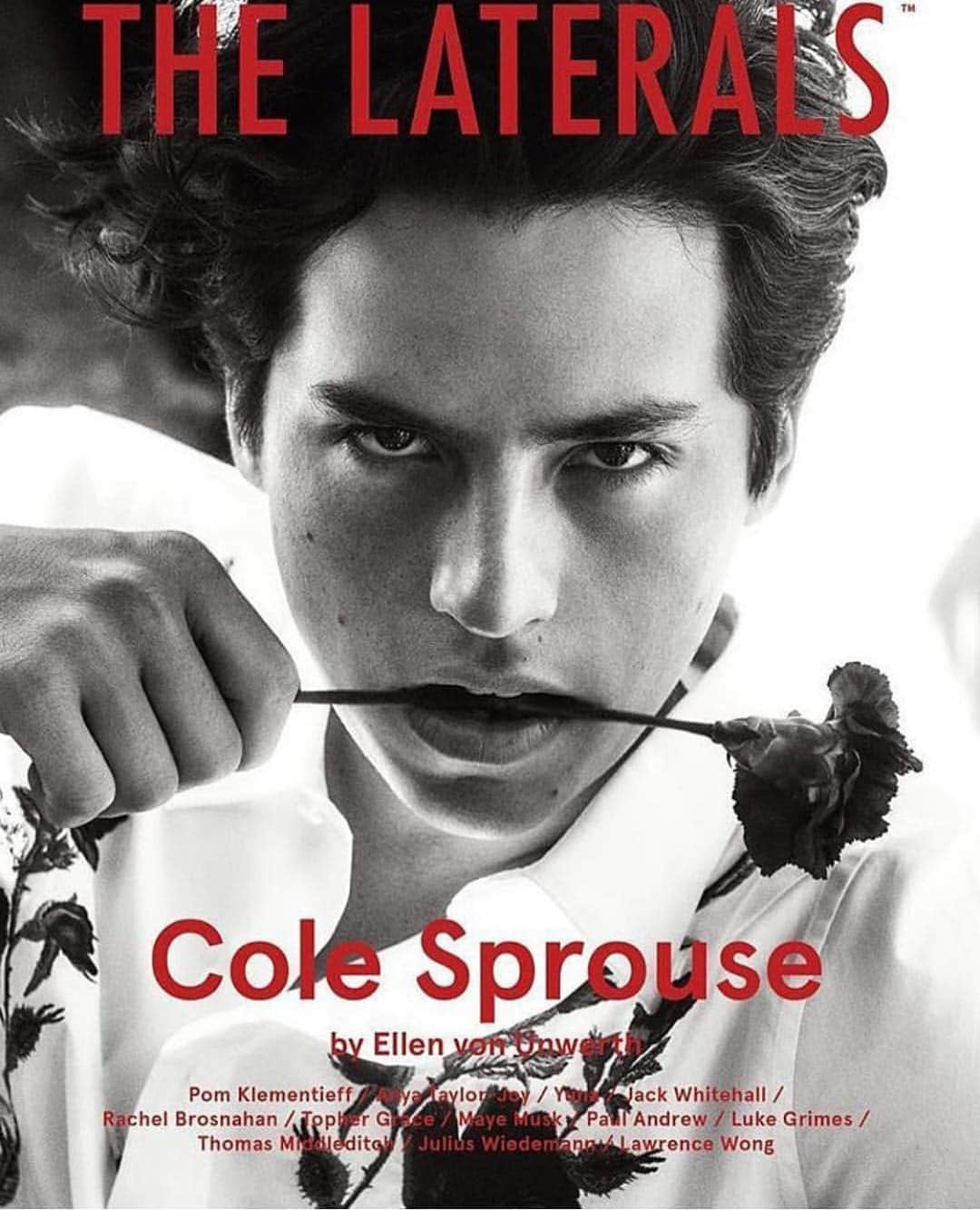 エレン・ヴォン・アンワースさんのインスタグラム写真 - (エレン・ヴォン・アンワースInstagram)「Out NOW💥 @colesprouse for @thelaterals styling @tiffanichynel grooming @carissaferreri @2bmanagement shot by me」3月22日 4時01分 - ellenvonunwerth