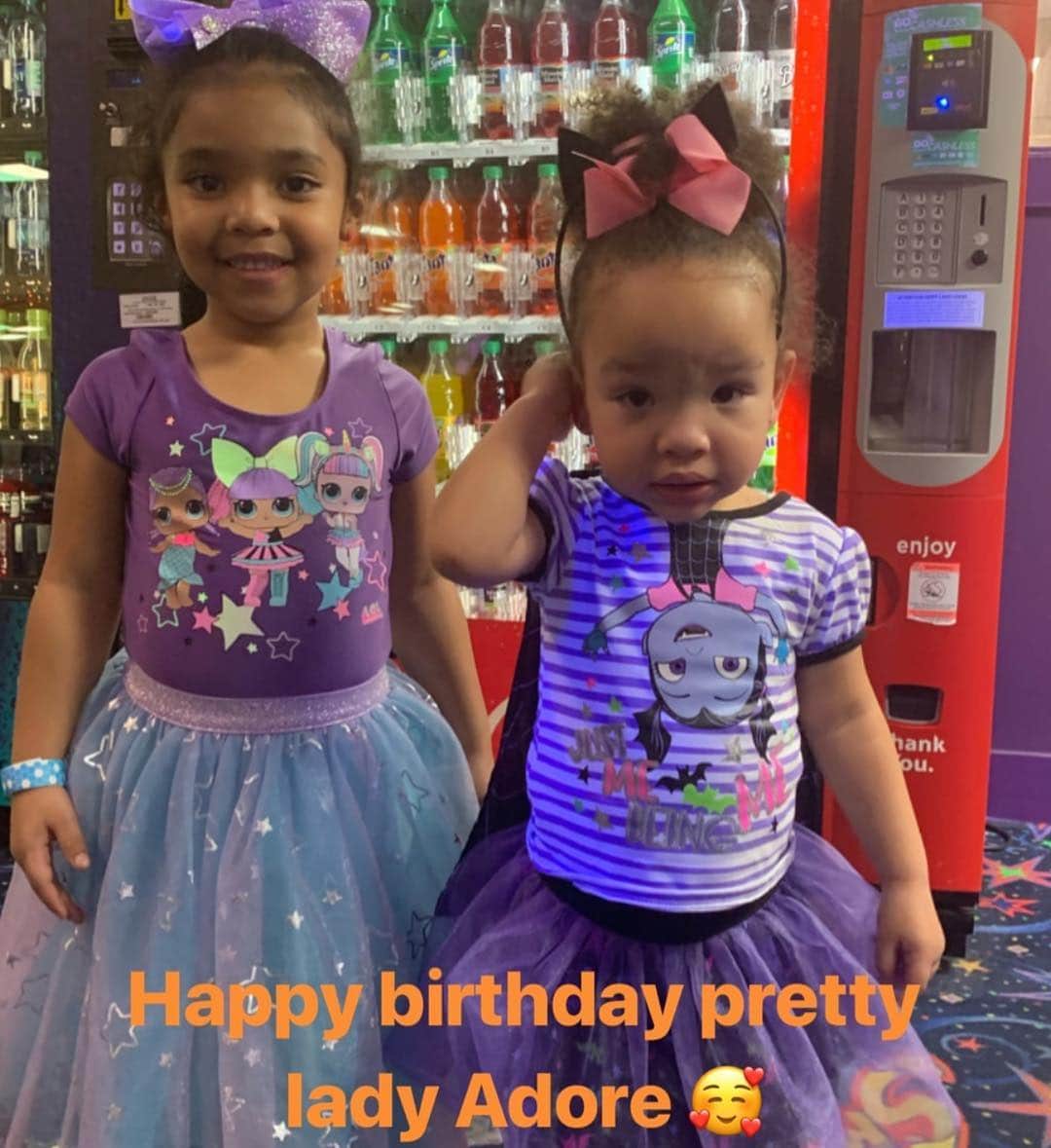 T.I.さんのインスタグラム写真 - (T.I.Instagram)「Happy Birthday to my beautiful & intelligent lil cousin Adore Battle 🥰  You and Heiress aughta keep us real busy for the next 20 years or so!!! Enjoy your day sweetheart ❤️ We Love You!!!!」3月22日 4時14分 - tip