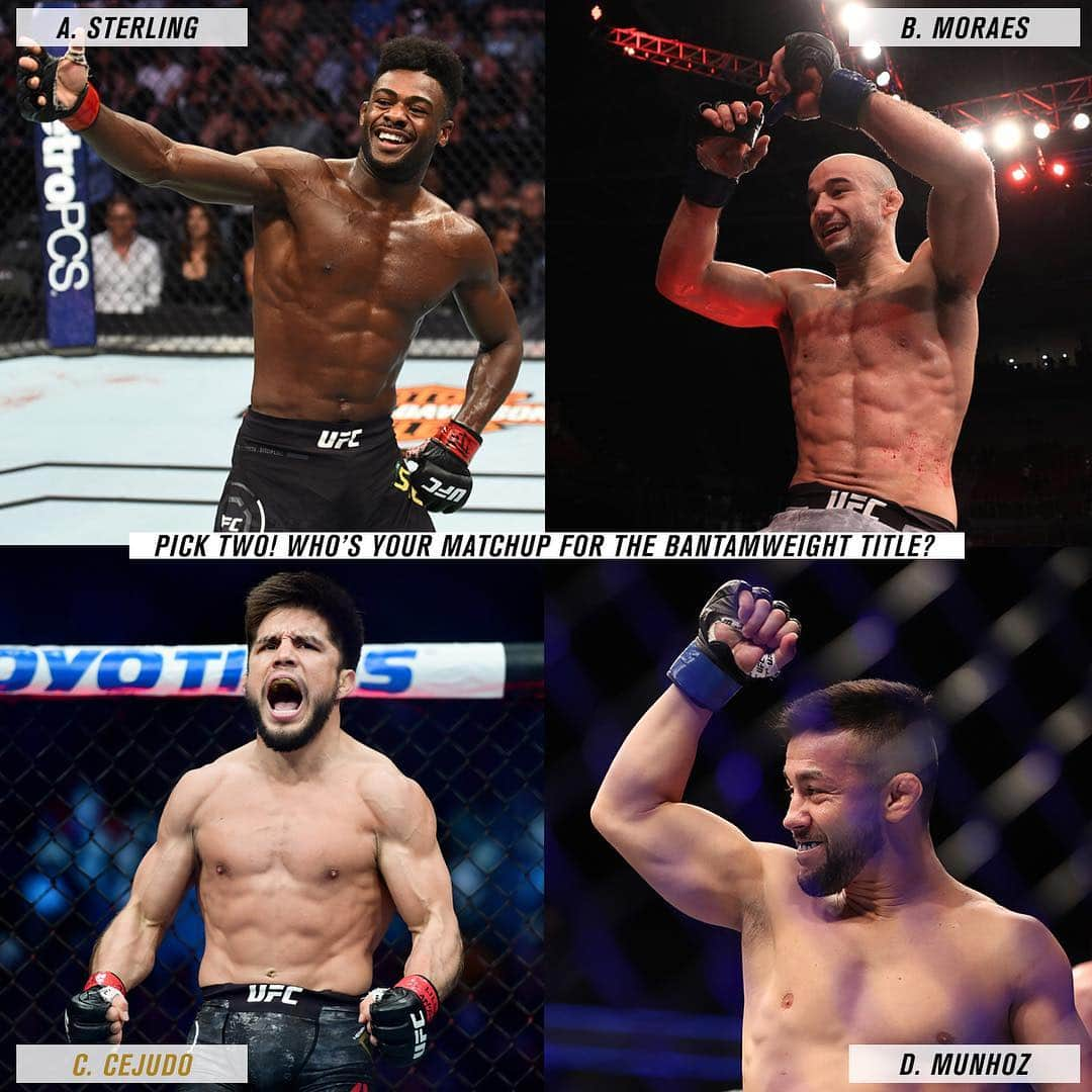 UFCさんのインスタグラム写真 - (UFCInstagram)「Who got next?」3月22日 4時28分 - ufc