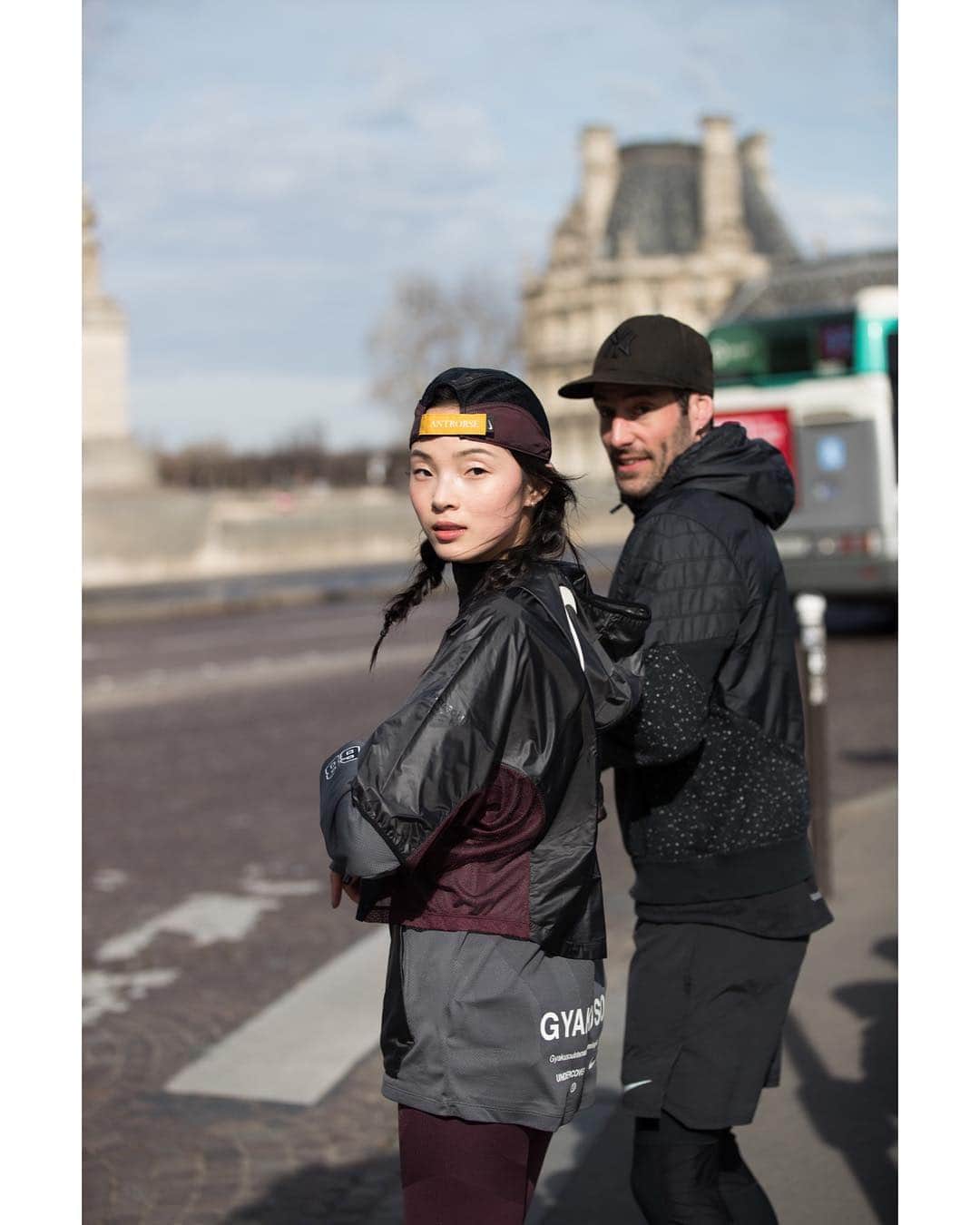 ジュ・シャオエンさんのインスタグラム写真 - (ジュ・シャオエンInstagram)「Good Morning Paris #cityrun #paris in #nike #gyakusouundercover」3月22日 5時23分 - jujujuxiaowen