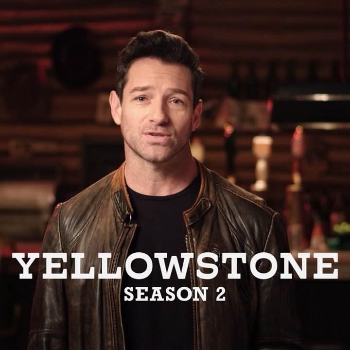 イアン・ボーエンのインスタグラム：「SEASON 2 of @yellowstone rides into town June 19th on @paramountnetwork.  Tune in for bovine bravado, equine elegance and cowboy class.  And that’s just the #Bunkhouse. @_jeffersonwhite @denimrichards」