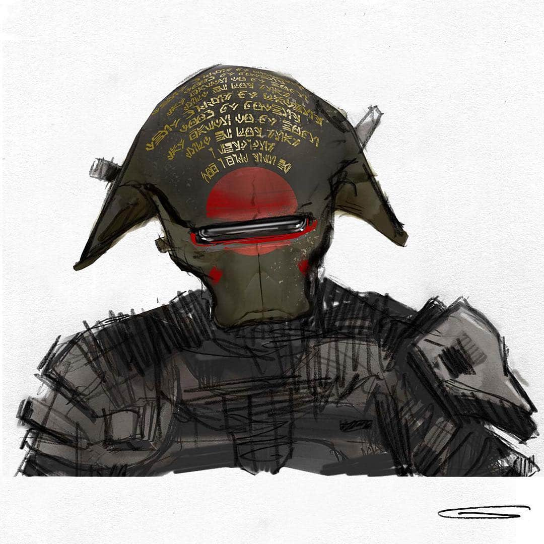 スター・ウォーズさんのインスタグラム写真 - (スター・ウォーズInstagram)「Did You Know: Enfys Nest's helmet contains a poem close to her heart. Translated, it reads: “Until we reach the last edge, the last opening, the last star, and can go no higher.” #WorldPoetryDay」3月22日 6時10分 - starwars