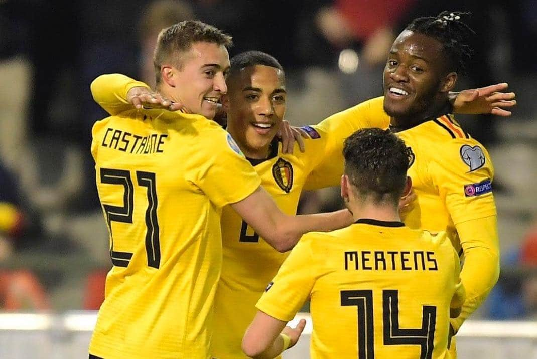 ユーリ・ティーレマンスさんのインスタグラム写真 - (ユーリ・ティーレマンスInstagram)「Proud of my first goal for the @belgianreddevils ! Great to start the campaign with a win. 😍🇧🇪」3月22日 7時23分 - youritielemans