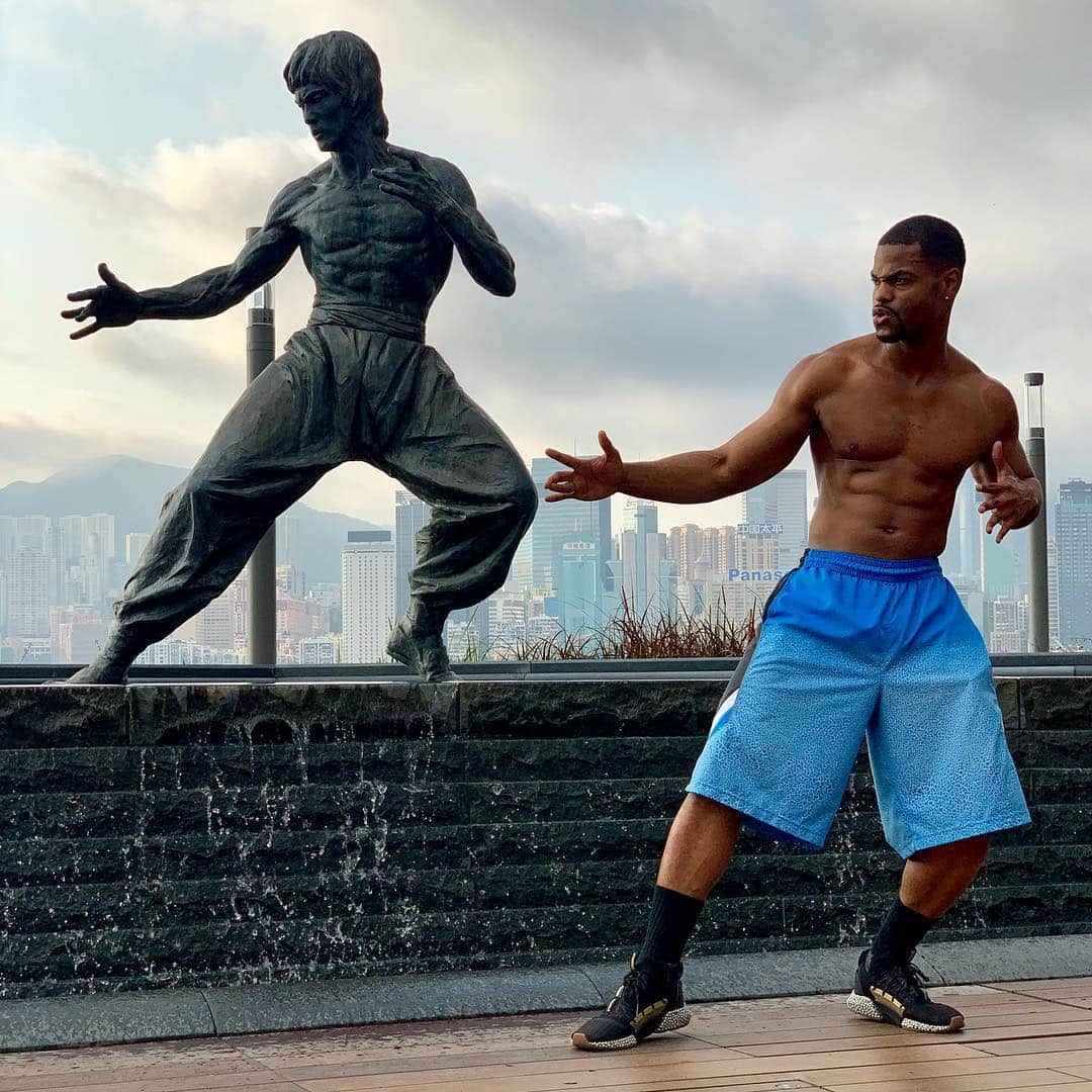 King Bachさんのインスタグラム写真 - (King BachInstagram)「Bruce Lee and Bruce Leroy 🥋」3月22日 7時52分 - kingbach