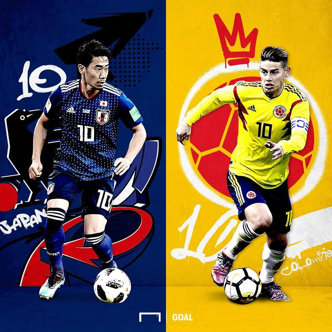 Goal Japanさんのインスタグラム写真 - (Goal JapanInstagram)「. ＼🇯🇵日本×コロンビア🇨🇴／ ロシアW杯第1戦のカード再び‼︎ #森保ジャパン はアジアカップからの進化を見せられるか？ . 🏆キリンチャレンジカップ2019 📅3月22日(金) ⏰19:20 🆚#日本代表× #コロンビア代表 🏟日産スタジアム . #soccer #football #jfa #daihyo #samuraiblue #japan #colombia #shinjikagawa #jamesrodriguez #サッカー #フットボール #香川真司 #ハメスロドリゲス #⚽️」3月22日 9時04分 - goaljapan