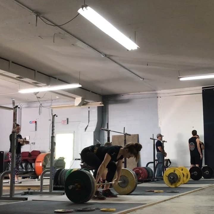 マッティ・ロジャーズのインスタグラム：「One of about a million sets, all with 2,3 or 4 jerks. I think I will always look silly doing power jerks??? dip and drive has been getting better though! For you new people here (there have been a lot of you with questions), this is about as exciting as it gets (FYI I THINK ITS VERY COOL AND EXCITING). Just work every day (with a side of cats, competitions & some surprise other things). This isn’t some influencer page asking for your favorite vacay spot in the comments. This is what I put everything I have into every single day & I share some of it with you guys. I really hope it can help in some way or another & if not, I hope you enjoy A LOT of lifting pictures & vids & a lot of the same angle :)))))」
