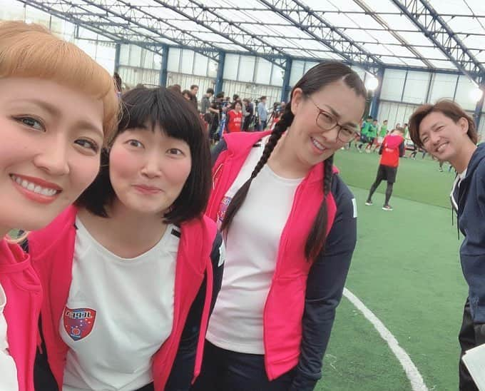 丸山桂里奈さんのインスタグラム写真 - (丸山桂里奈Instagram)「おはようございます🤭🤭🤭 昨日はCPサッカーのイベントに参加させていただきました⚽️CPサッカーとは脳性まひ者7人制のサッカーです。ブラインドサッカーはみんな知ってるとは思いますが、今回CPサッカーをはじめて知り、私も試合を通じて本気になるくらい上手く、パスワークや、声出し、そしてシュートをきっちり決めていたので驚きました。 私もはじめは正直、サッカーになるのかな大丈夫なのかなと思いましたが、私の気持ちを上回るくらいのプレーだったので逆に私がリードしてもらいました🤲そして、CPサッカーを知ること、やってみることでCPサッカーがもっともっと広がっていくんじゃないかなて思います🤲⚽️私もまたCPサッカーの選手のみなさんとボールを蹴りたいなぁと思いました👍🌈 ステキな時間、空間に感謝します。CPサッカーの関係者のみなさま、そしてMCの金子さんたんぽぽさん、みなみなさまありがとうございました🤭🤭🤭 そんなこんなで、今日も頑張りましょう👍👍👍 #CPサッカー #知ることから #やってみよう #自分が出来ることを #金子昇さん #たんぽぽ #白鳥さん #川村さん #白鳥さんご結婚おめでとうございます #いつもまるちゃんと優しく呼んでくれる #川村さんにこけしを渡し忘れた #玄関に置き去りに #クゥー #今日も頑張りましょう #いい意味で #インスタバエ」3月22日 10時20分 - karinamaruyama