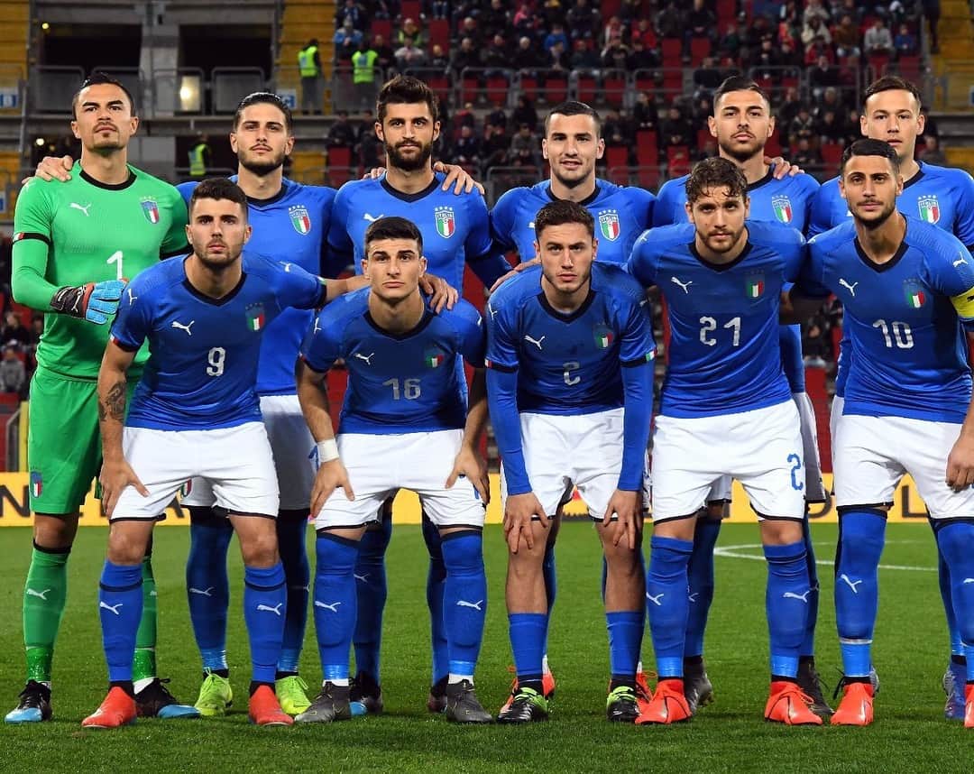 エミリオ・アウデロのインスタグラム：「Italia🇮🇹-Austria 🇦🇹 #azzurrini #u21」