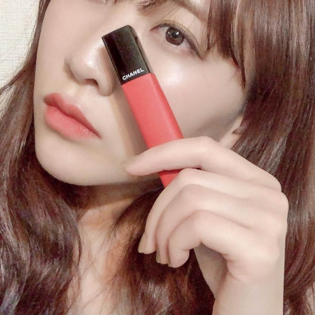 仁藤萌乃さんのインスタグラム写真 - (仁藤萌乃Instagram)「💄 CHANEL ROUGE ALLURE LIQUID POWDER 954」3月22日 21時52分 - moeno.n_official