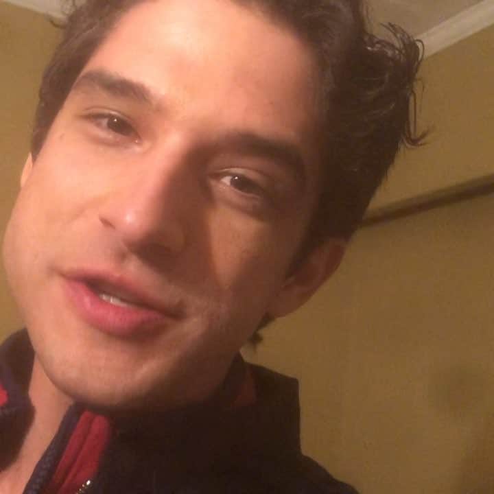 タイラー・ポジーのインスタグラム：「Watch full season of @nowapocalypse on the @starz app tonight at midnight!!! I was so excited to share I didn’t want to finish my pizza 🍕」