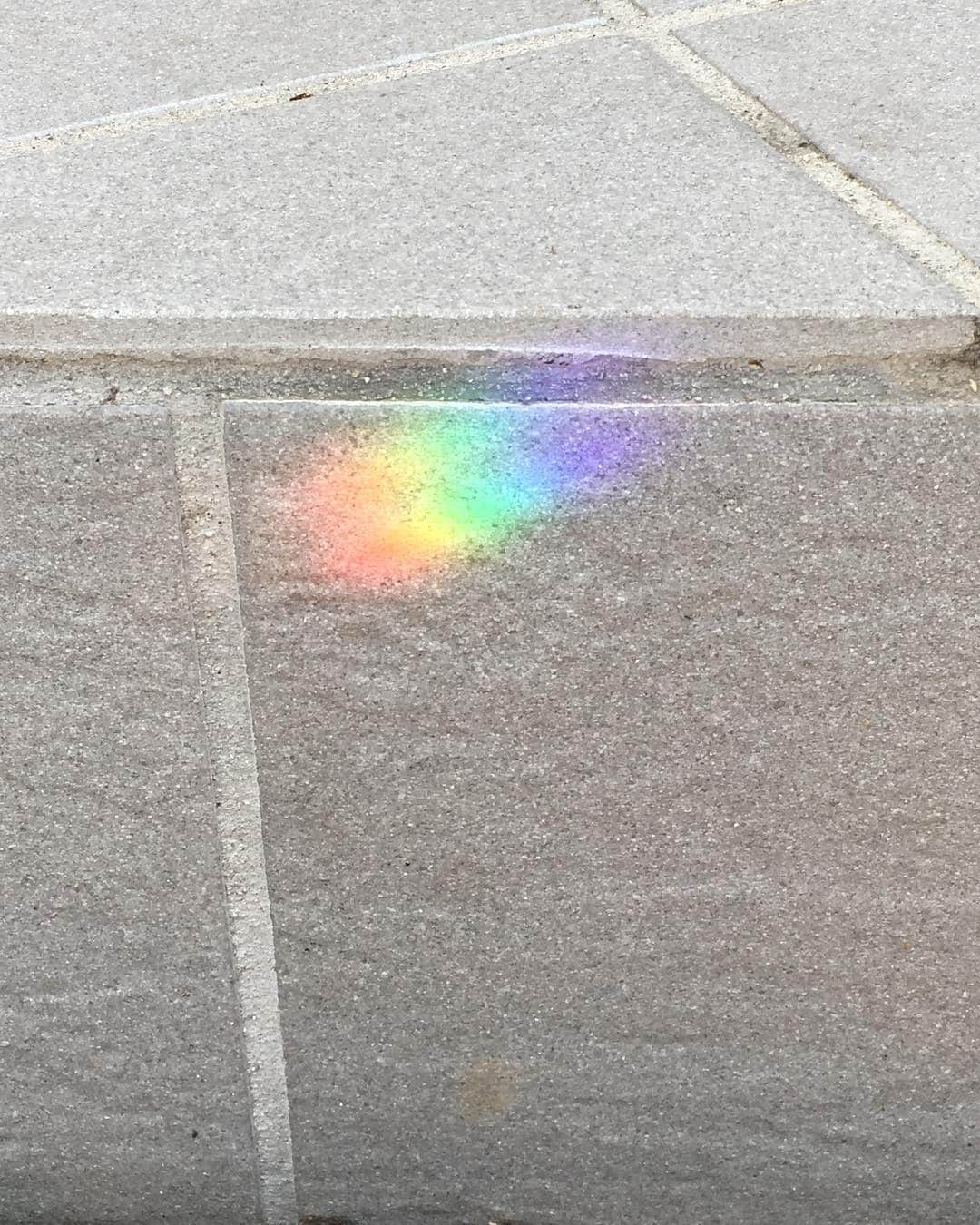 SHANTIさんのインスタグラム写真 - (SHANTIInstagram)「I feel like I’m being gifted every day lol #rainbowreflection  また虹だ🌈！2日で3回目^_^ なんかキテルかも！」3月22日 13時47分 - shantimusic