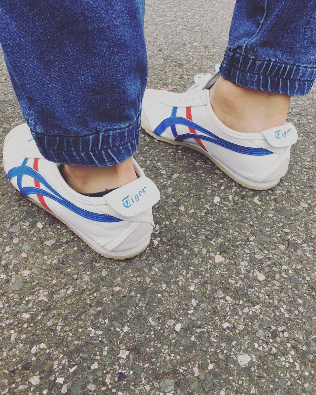 石井講祐のインスタグラム：「MEXICO 66👟👟 #オニツカタイガー #onitsukatiger  #imoveme」