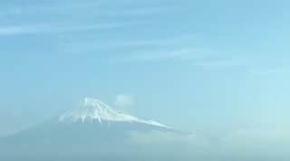 馬場典子さんのインスタグラム写真 - (馬場典子Instagram)「今日の#富士山 淡く浮かぶ #ゴゴスマ よろしくお願いします！という投稿をし忘れてた…」3月22日 16時09分 - baba_channel