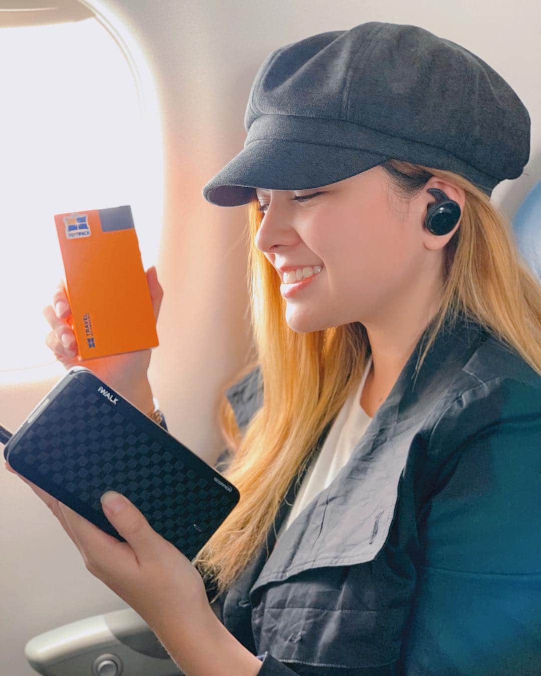Alexa Ilacadさんのインスタグラム写真 - (Alexa IlacadInstagram)「Long flights are the perfect time to catch up on a good book, unfinished work, a series, or documentaries. I was able to get through my 15hr flight by watching a ton of crime documentaries, nonstop! My current obsession 😅 You're the best travel buddies, @flytpack, @iwalkph, & @eleksismktgcorp. Thanks for keeping me company 😘 Anybody else here like watching crime docus? Drop your recommendations down below! 😇 #mypreferredwifi #travelrecommends」3月22日 17時03分 - alexailacad