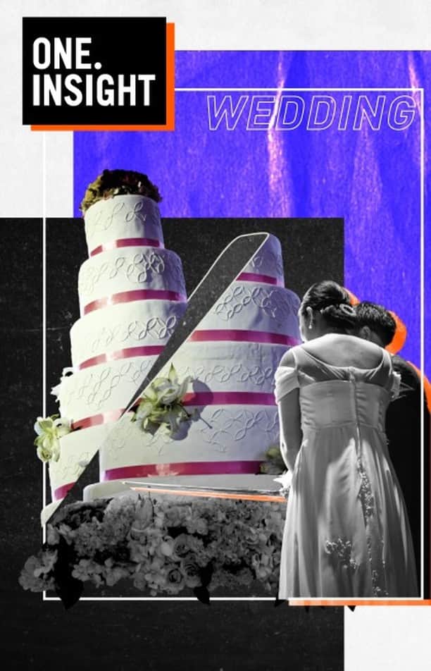 ONE MEDIAのインスタグラム：「「結婚式って挙げたいと思う？」﻿ ﻿ 式場を決めたり﻿ 誰を呼ぶか考えたり﻿ 席順をどうするかなど﻿ 準備が大変な結婚式﻿ ﻿ そして、ゲストもドレスアップしなきゃいけなかったり﻿ ご祝儀は３万円と決まっていたり﻿ いろいろと決まりごとが多い﻿ でも、結婚式って自分たちらしい形があってもいいはず﻿ ﻿ 結婚式を挙げたカップルに話を聞いてみると﻿ みんなでおにぎりを握ることで感謝を伝えたり﻿ 参加者一人一人に感謝の手紙を書いたり﻿ もてなしかたも人それぞれでいいんだってことを感じられた﻿ ﻿ あなたが考える理想の結婚式は？﻿ コメントで教えてね！﻿ ﻿ あなたが考える理想の結婚式は？﻿ 【自由化するウェディング｜ #ONEINSIGHT】﻿ ﻿ Supported by CRAZY WEDDING﻿ https://www.jiyukon.com/?onemedia﻿ ﻿ #結婚式 #結婚式に自由を #CRAZYWEDDING」