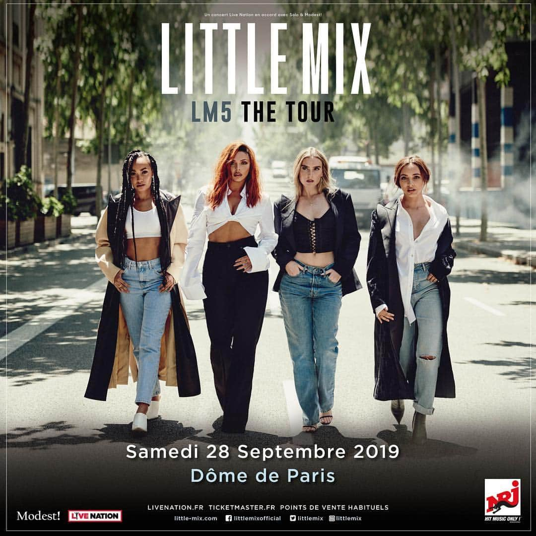 リトル・ミックスさんのインスタグラム写真 - (リトル・ミックスInstagram)「‪Paris are you ready?! Get your tickets now!! 🇫🇷🇫🇷 ‬」3月22日 18時00分 - littlemix