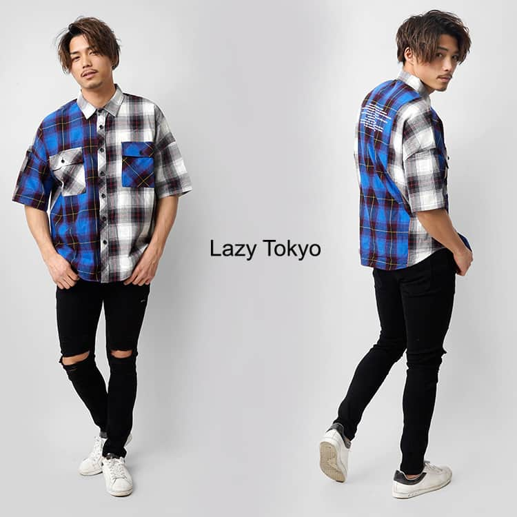 セレクトショップgameさんのインスタグラム写真 - (セレクトショップgameInstagram)「. Lazy Tokyo Big Silhouette Combination半袖チェックシャツ、入荷しました！ 詳細⇒https://gamegame.jp/shopdetail/000000005502/ . 6,900 円 . ================================ InstagramプロフィールURLからSHOPにGO⇒ @game_official_info ================================ . #lazytokyo #MensFashion #Fashion #Tokyo #shibuya #harajuku #oversize #ootd #street #bitter #mensknuckle #ストリート #東京 #渋谷 #原宿 #メンズファッション #ファッション #ファストファッション #プチプラ #オーバーサイズ #ビッグサイズ #コーディネート #シンプル #お得 #安い #流行 #ビタ男」3月22日 18時23分 - game_official_info