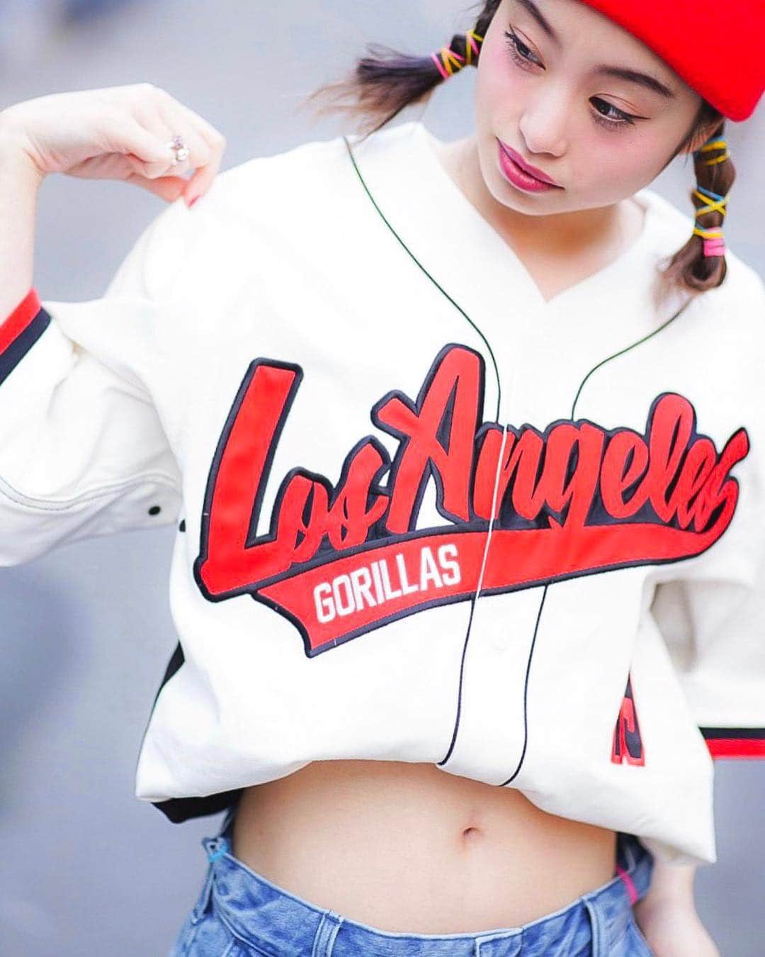 のインスタグラム：「STYLE @sa08chi25ka94  BASEBALL SHIRT ¥15,000＋TAX --- @xlargejp  #xlarge #xlargejp #xlarge_snap #xlfukuoka」