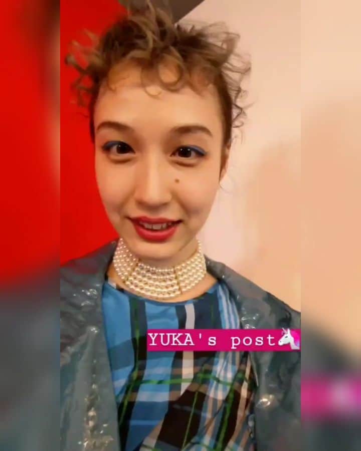 のインスタグラム：「水原佑果 目線でのVOGUE GIRL5周年記念パーティの様子💛 先日のInstagramストーリージャックをまとめ動画で振り返り！  @ashley_yuka ドレス： @chikakisada ジャケット： @undercover_lab ブーツ：  @yelloshoes_official  #Pixelで撮ったヴォーグガール #voguegirl #GooglePixel #Pixelで撮影」