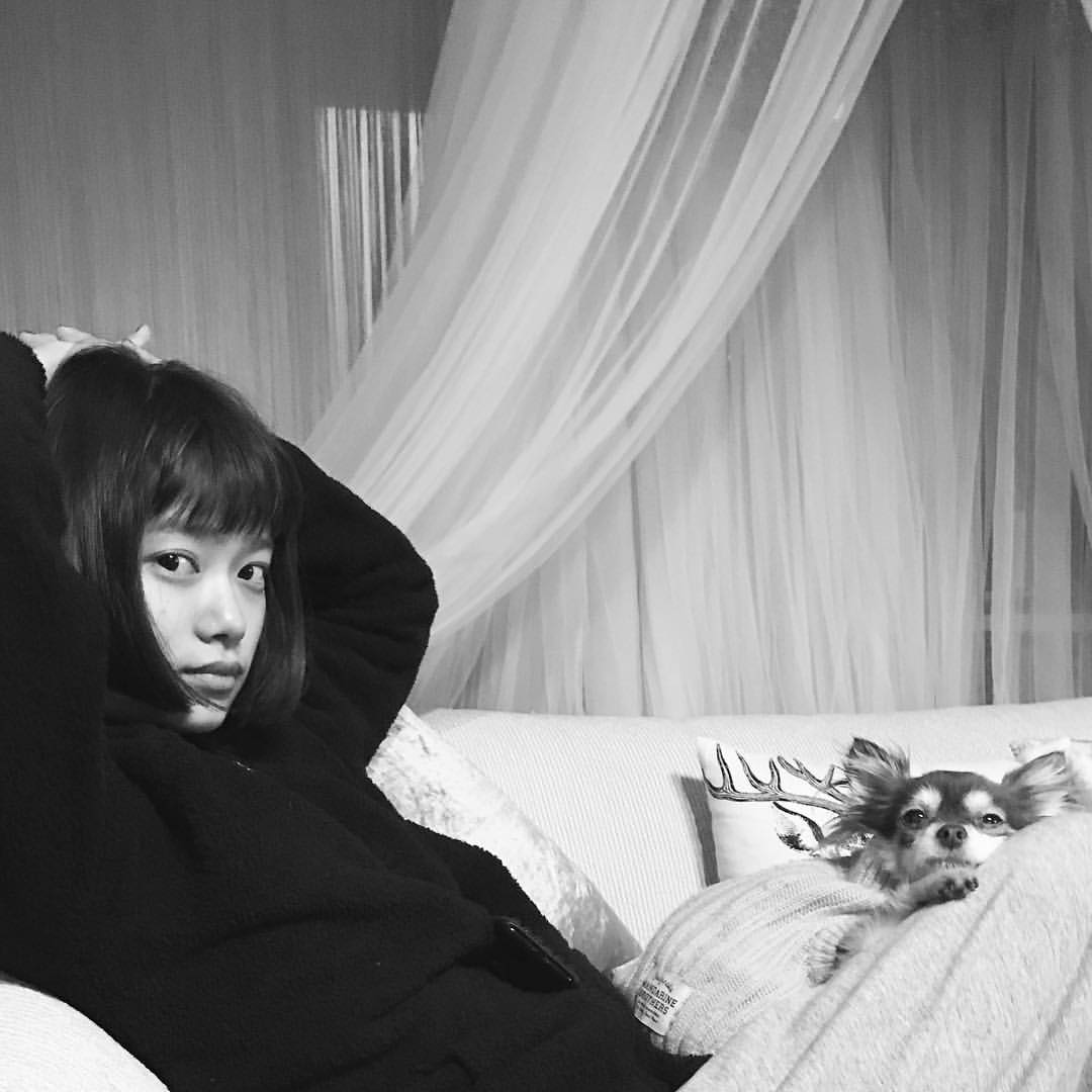 杉咲花のインスタグラム：「♩」