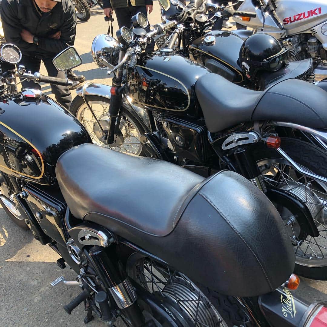 KIYOさんのインスタグラム写真 - (KIYOInstagram)「本日最終回。やっぱり英車はカッコいい。 #ヤマトオートバイミーティング #yamatoautobymeeting」3月22日 20時16分 - kiriko009