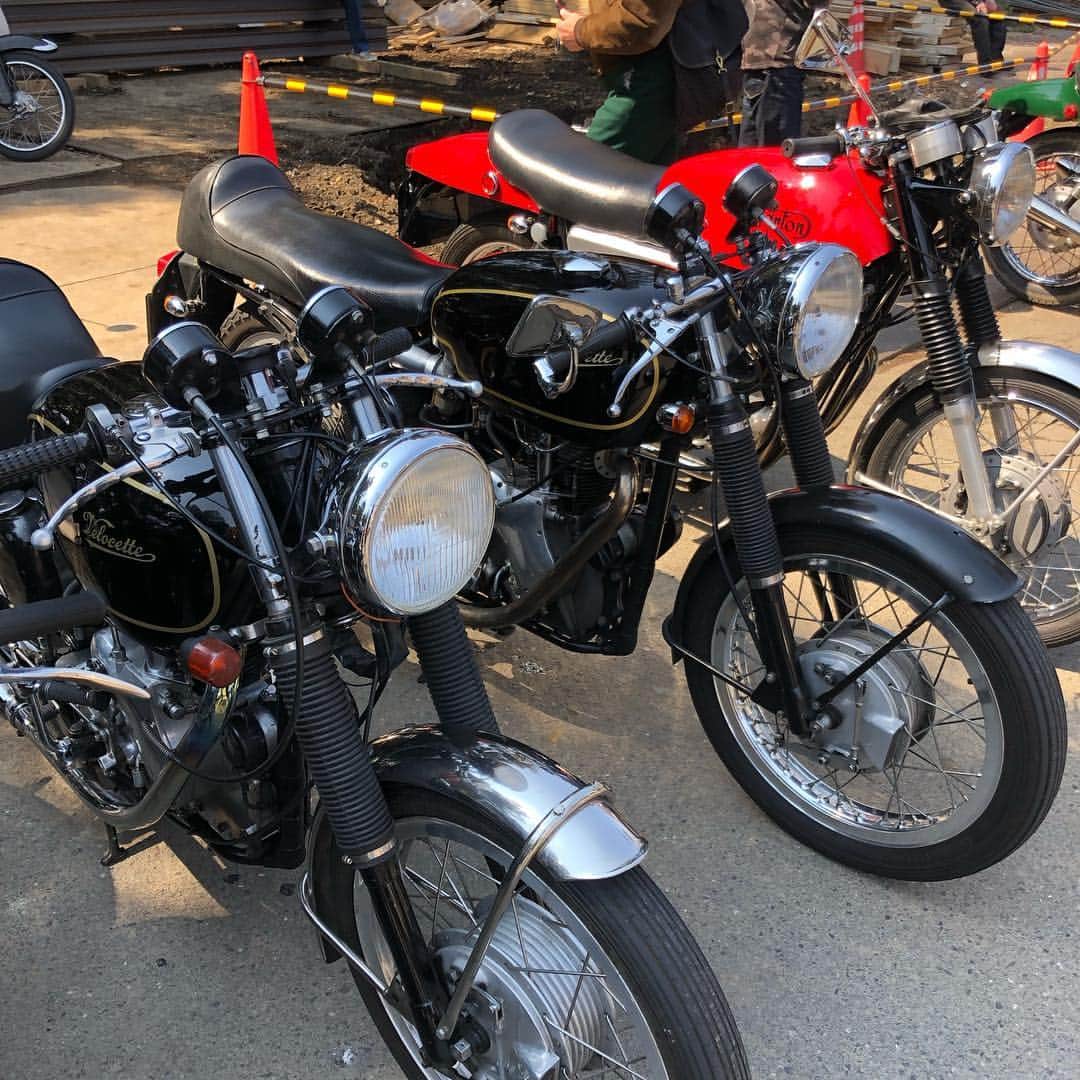 KIYOさんのインスタグラム写真 - (KIYOInstagram)「本日最終回。やっぱり英車はカッコいい。 #ヤマトオートバイミーティング #yamatoautobymeeting」3月22日 20時16分 - kiriko009