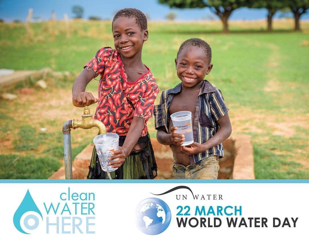 イヴさんのインスタグラム写真 - (イヴInstagram)「Today is #WorldWaterDay and I’m honored to join @UN_Water to spread the word to help people around the globe get access to safe drinking water because it is a human right. @CleanWaterHere Join me and let’s share #CleanWaterHere2019 around the world.」3月22日 20時12分 - therealeve